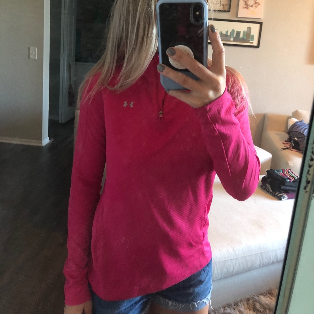 Pink Under Armour Top